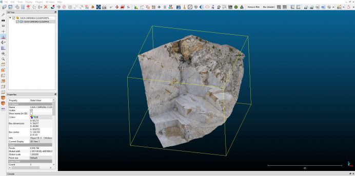 UNA SEZIONE DA UNA NUVOLA DI PUNTI