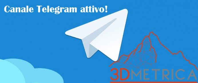 ISCRIVITI AL CANALE TELEGRAM DI 3DMETRICA