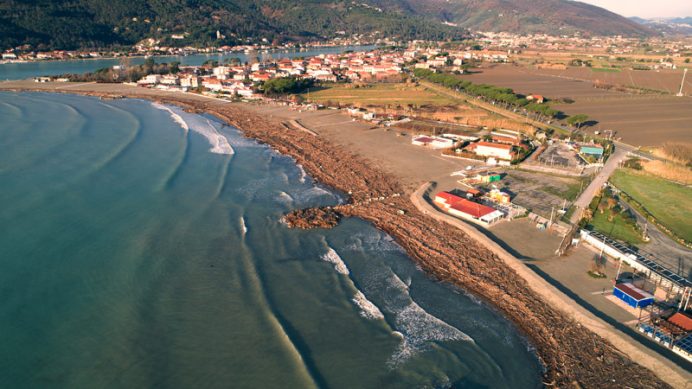 AEROFOTOGRAMMETRIA DA DRONE LUNGO LA COSTA LIGURE