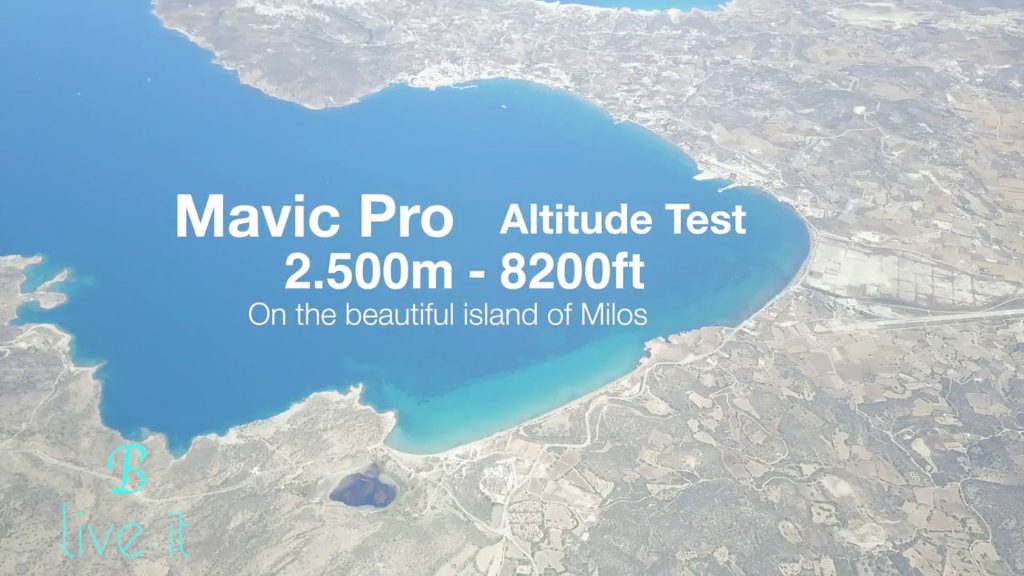 Foto aerea ripresa da DJI Mavic Pro a quota 2500 m - 8200 ft