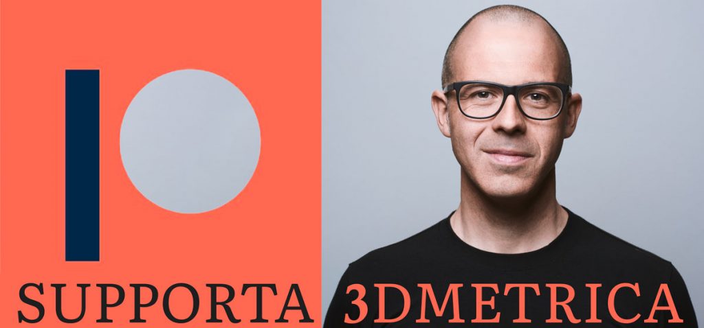 Supporta 3DMetrica diventando finanziatore